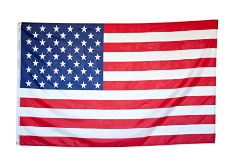 Flaggenking, USA - Flagge/Fahne - wetterfest, weiß, 150 x 90 x 1 cm, 16894