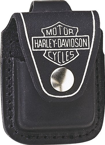 Zippo Harley lighter pouch.
