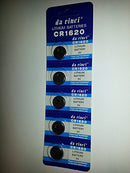 5 x 3V Lithium Batterie CR 1620 Knopfzelle CR1620