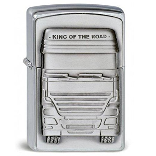 Original Zippo King of the Road, LKW, Truck Emblem