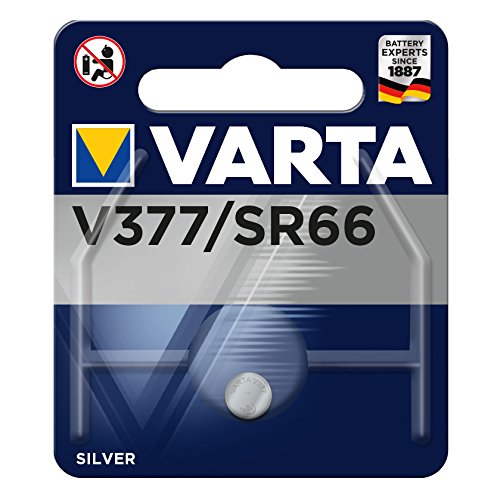 VARTA Batterien Electronics V377 Lithium Knopfzellen 1er Pack Knopfzellen in Original 1er Blisterverpackung