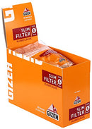 Gizeh Slim Filter sechs mm mit Klebefläche (20 x 120 Stück)