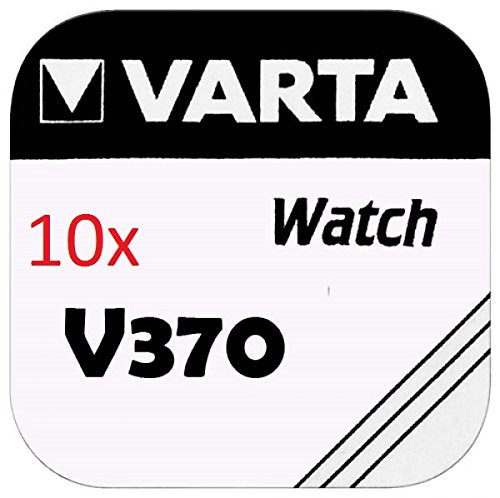 10 x VARTA V370 Knopfzelle 1,5 Volt 370 Batterie SR 920 Uhrenbatterie SR920SW AG6