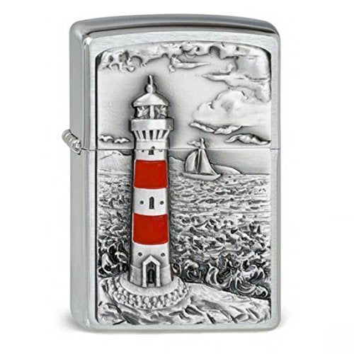 Original Zippo Lighthouse Emblem - Leuchtturm