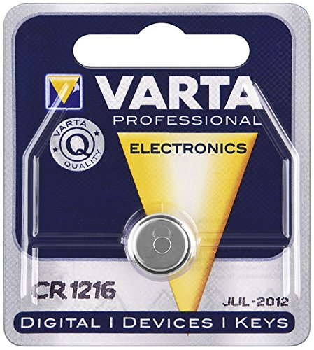 VARTA Professional CR1216 Lithium Knopfzellen Batterie, 10 Stück