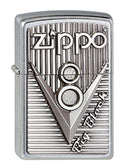 Zippo Feuerzeug 2003248 V 8 Emblem Benzinfeuerzeug, Messing