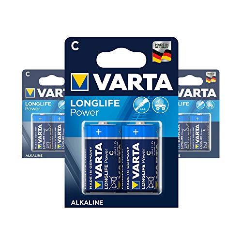 Varta 4914 High Energy Alkali Baby C Batterie (3X 2er-Blister) 6er-Pack