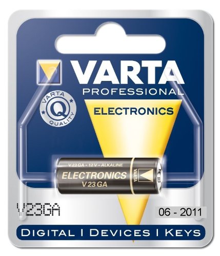 Varta V 23 GA zinc-dióxido Mangan 12 V Batterie  Batterien (zinc-dióxido, Mangan, zylindrisch, 12 V, 50 mAh, Blau, Silber, 10,3 mm