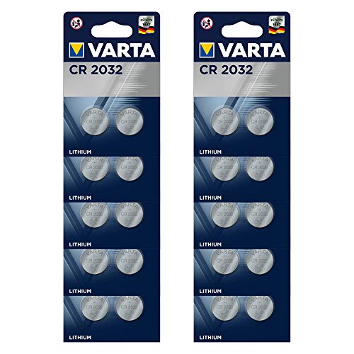 VARTA Batterien Electronics CR2025 Lithium Knopfzelle 3V Batterie 5er Pack Knopfzellen in Original 5er Blisterverpackung