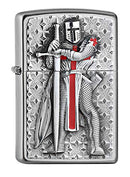 Zippo Feuerzeug Templer II II-200-Zippo Collection 2019-2005918-55,00 , Silber, One Size