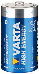 VARTA Batterie High Energy D Mono LR20 2er Blister Alkaline, 1,5 V, 04920