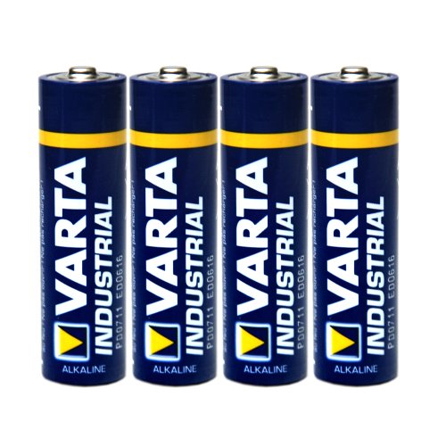4 x Varta Industrial Mignon/ AA/ LR6/ 4006/ Alkaline Batterie