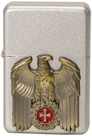 M&M MM Sturmfeuerzeug, Edelstahloptik