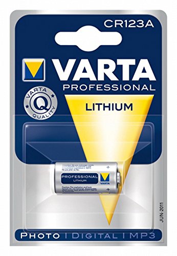 Lithium-Photobatterie VARTA CR 123A, 3V