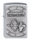 Zippo Feuerzeug 2002080 Sagittarius Emblem Benzinfeuerzeug, Messing