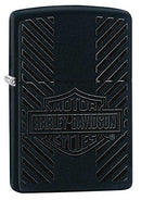 Zippo Harley-Davidson Classic Logo Black Matte Pocket Lighter