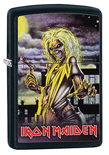 Zippo Benzin Feuerzeug Black Matte Iron Maiden 60004458 NEUHEIT 2019