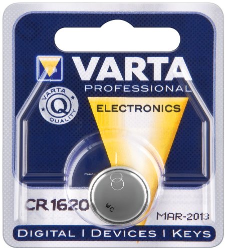 VARTA PROFESSIONAL Lithium CR1620 Knopfzelle, 2 Stück