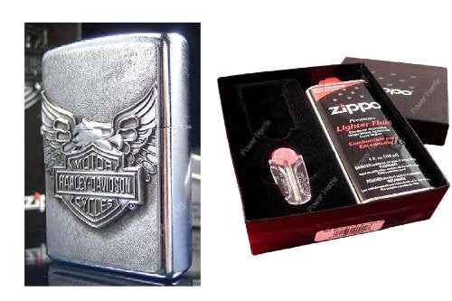 Zippo Feuerzeug Harley Davidson Iron Eagle Geschenk-Set