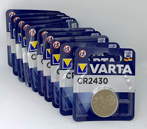 10x CR2430 Knopfzelle 3V Batterie Varta (10er Set)