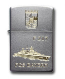 Zippo Fregatte Bayern F217 m. Landeswappen