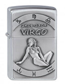 Zippo Feuerzeug 2002077 Virgo Emblem Benzinfeuerzeug, Messing