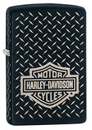 Zippo Harley-Davidson Collection 2018 Sturmfeuerzeug, Chrom, Silber, 6 x 4 x 2 cm