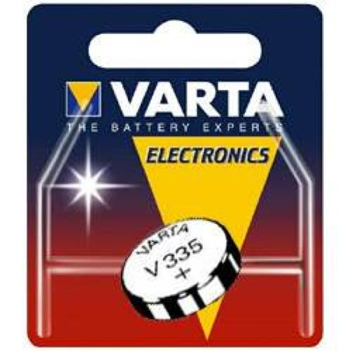 Varta V335 Household Battery Siler-Oxid (S) 1,55 V - Batterien (Siler-Oxid (S), 1,55 V, 5 mAh, Silber, 5,8 mm, 5,8 mm)
