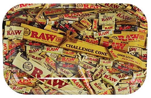 RAW 18604 Mix Mini Metal Rolling Tray-18,0 x 12,5 cm, Blech