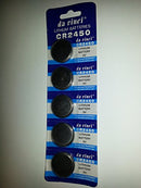 5 x 3V Lithium Batterie CR 2450 Knopfzelle CR2450