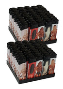 100 x Feuerzeuge Elekronik nachfüllbar Motiv : Sexy Girls