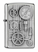 ZIPPO Feuerzeug 200-26275 Steam System  Emblem Sanitär Gas Wasser Installateur