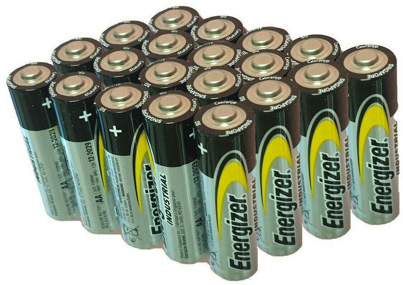 20 x Energizer Industrial Mignon AA Alkaline Batterie R6 LR 6