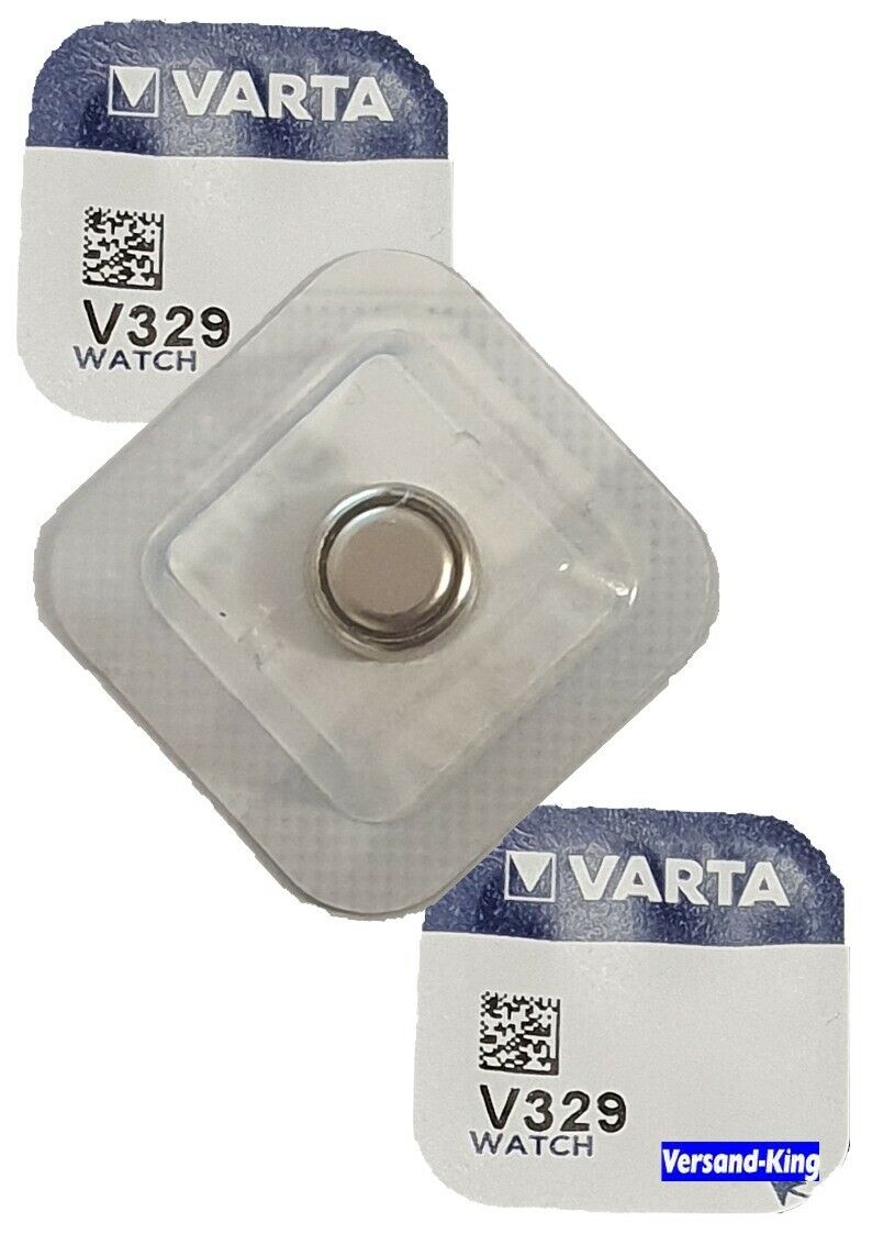 3 x VARTA V329 Knopfzelle 1,5 Volt V 329 Batterie SR 731 Uhrenbatterie