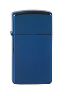 ZIPPO Feuerzeug 60001181 Slim Sapphire Blau Hochglanz poliert