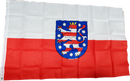 Fahne Flagge Bundesland Thüringen 90 x 150 cm mit 2 Ösen für Fahnenmast