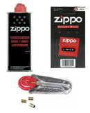 ORIGINAL ZIPPO Nachfüll-Komponenten Benzin + Feuersteine + Docht