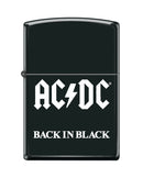 ZIPPO Feuerzeug 60004730 AC/DC Back in Black schwarz matt