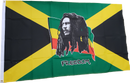 Fahne Flagge Jamaica Bob Marley 90 x 150 cm mit 2 Ösen