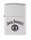 ZIPPO 1220028 Jack Daniels old No 7 brand Chrome satin