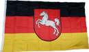 Fahne Flagge Bundesland Niedersachsen 90 x 150 cm mit 2 Ösen für Fahnenmast