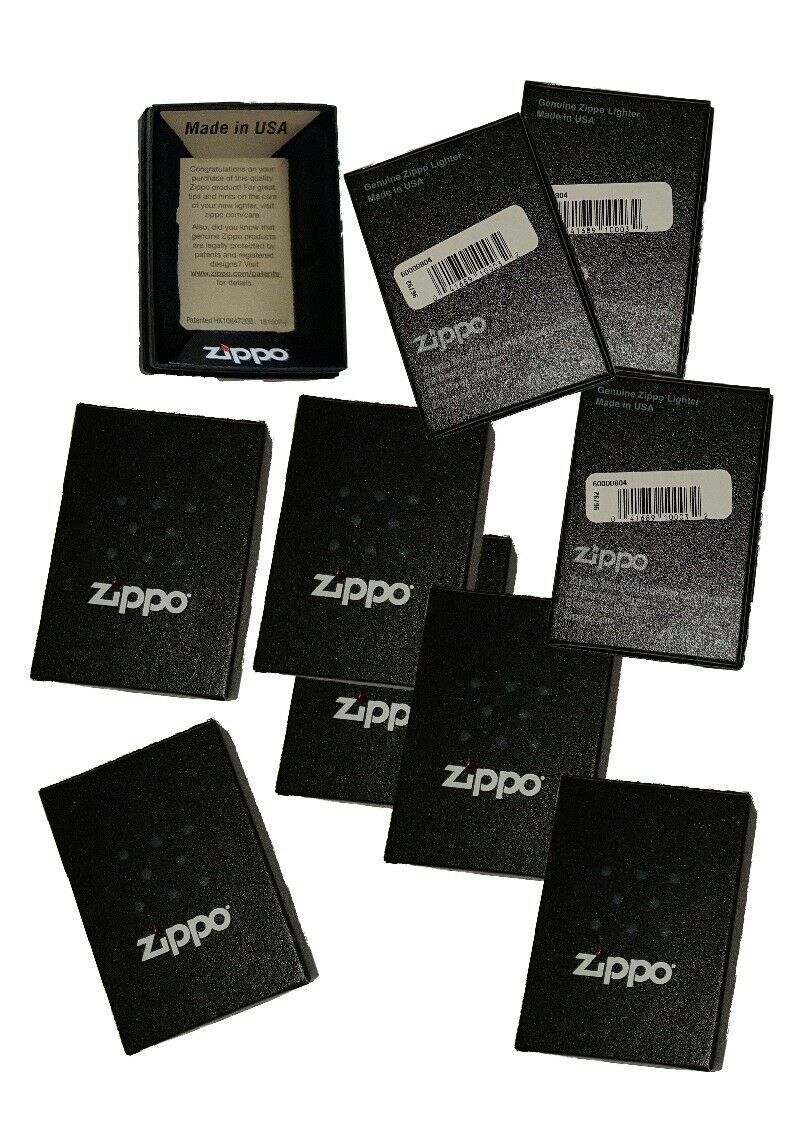 10 x ZIPPO Original Box Verpackung leer Schachtel