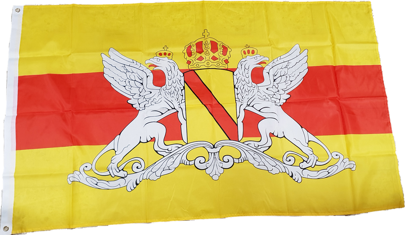 Fahne Flagge Großherzogtum Baden 90 x 150 cm mit 2 Ösen