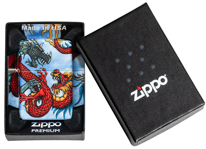 ZIPPO Feuerzeug 60005658 Dragon 540° Print Premium Edition