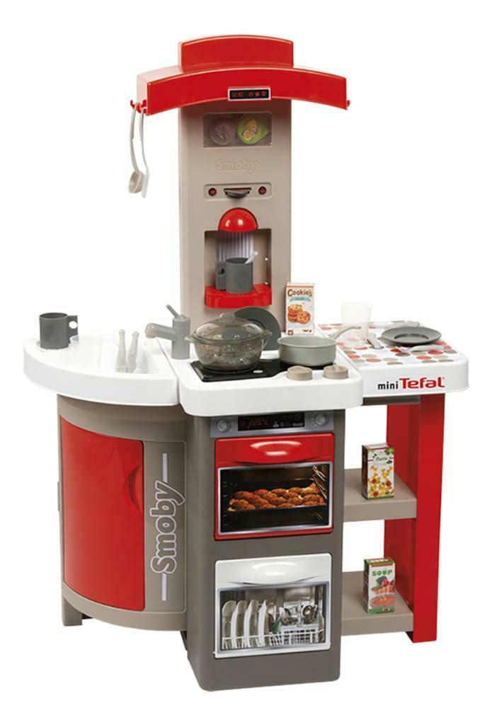 Kinderspielküche Smoby OpenCook + mini Tefal ® Accessories Spielzeug für Mädchen