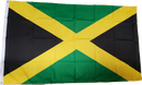 Fahne Flagge Jamaika 90 x 150 cm mit 2 Ösen