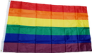 Fahne Flagge Regenbogen Gay 90 x 150 cm mit 2 Ösen