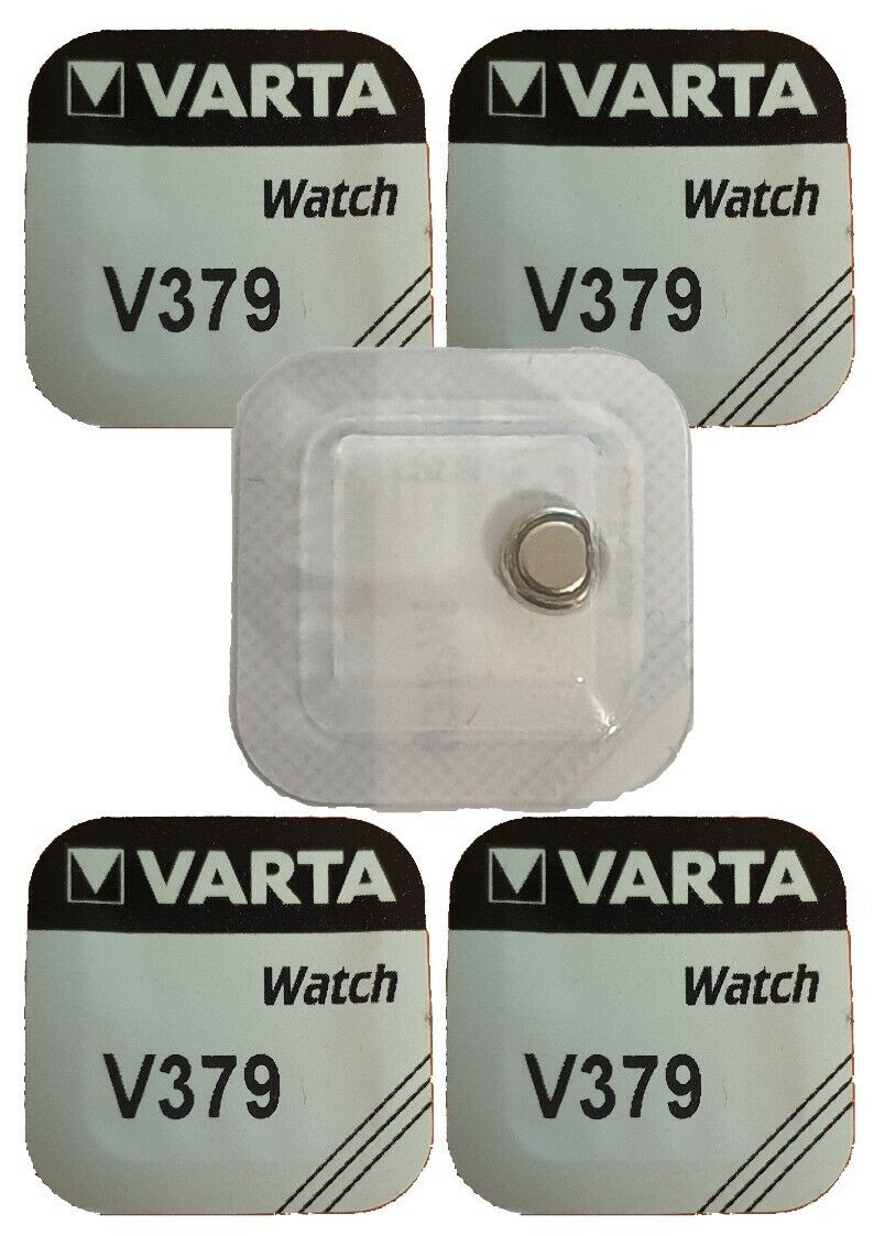 5 x VARTA V379 Knopfzelle 1,5 Volt V 379 Batterie SR 521 Uhrenbatterie AG 0