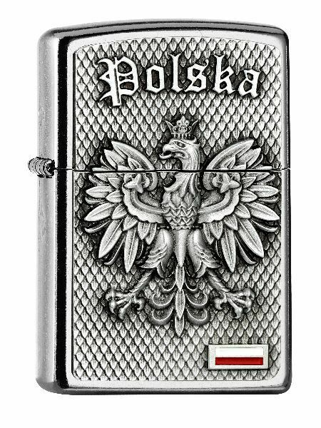 ZIPPO Feuerzeug 2005157 Polska Emblem Polen mit Adler