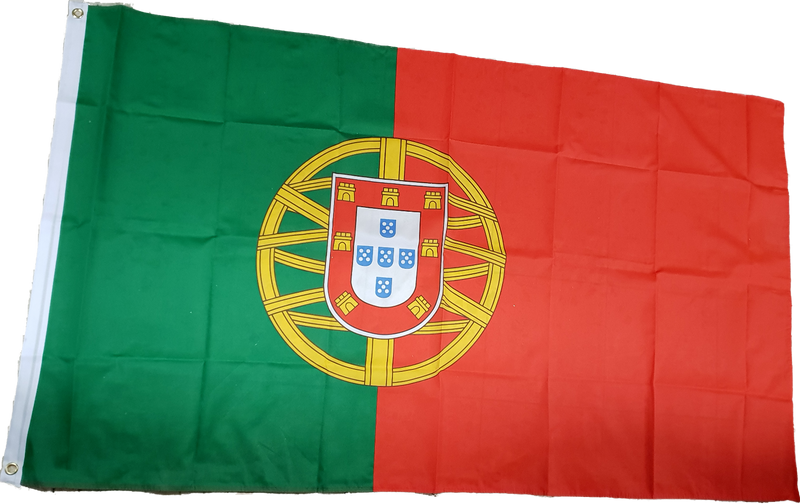 Fahne Flagge Portugal 90 x 150 cm mit 2 Ösen